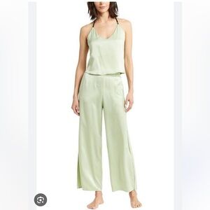 ❤️ 	Lunya Washable Mulberry Silk Cami Pajamas / ETHEREAL GREEN, Size Small